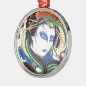 Grotesque & Snake Metalen Ornament (Links)