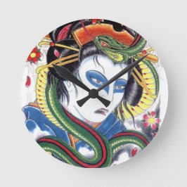 Grotesque & Snake Ronde Klok