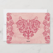 Grotesquerie Valentijn Feestdagenkaart (Achterkant)