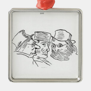 Grotesques Metalen Ornament