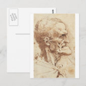 Grotestisch profiel briefkaart (Voorkant / Achterkant)