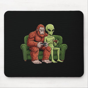 Grotevoet Alien Videogames Gaming Sasquatch Ufo Ma Muismat