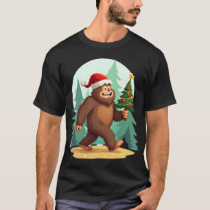 Grotevoet Kerstboom Kabouterhoed (2) T-shirt