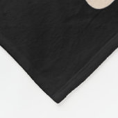 Grotevoet klimladder Grappige Cryptid Sasquatch Li Fleece Deken (Hoek)