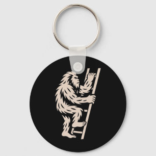 Grotevoet klimladder Grappige Cryptid Sasquatch Li Sleutelhanger