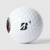 Grotevoet Ninja Golfballen (Logo)