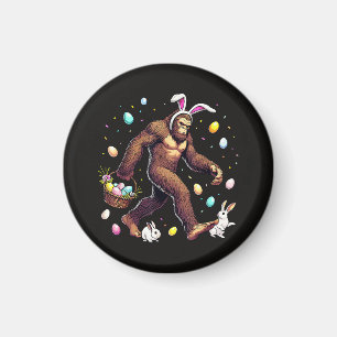 Grotevoet Pasen Dag Grappige Sasquatch Magneet