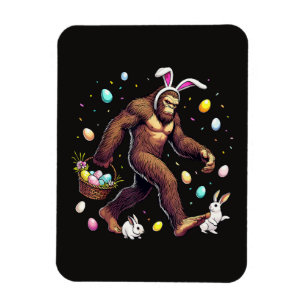 Grotevoet Pasen Dag Grappige Sasquatch Magneet