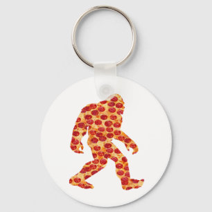 Grotevoet Pizza Sleutelhanger