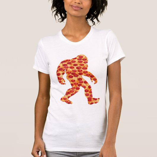 Grotevoet Pizza T-shirt (Voorkant)