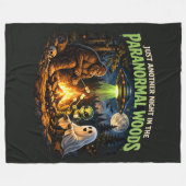 Grotevoet Sasquatch Fleece Deken (Voorkant (Horizontaal))