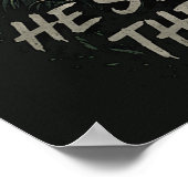 Grotevoet Sasquatch Poster (Hoek)