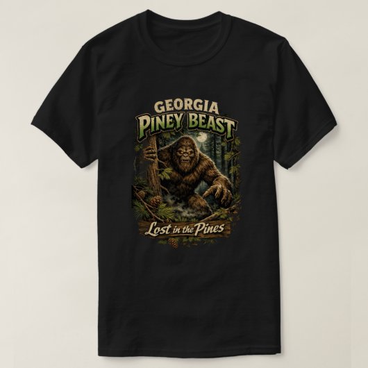 Grotevoet Sasquatch T-shirt (Design voorkant)