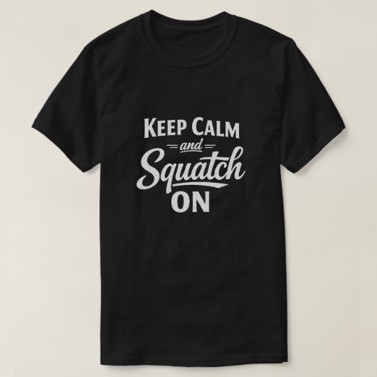 Grotevoet Sasquatch T-shirt (Design voorkant)