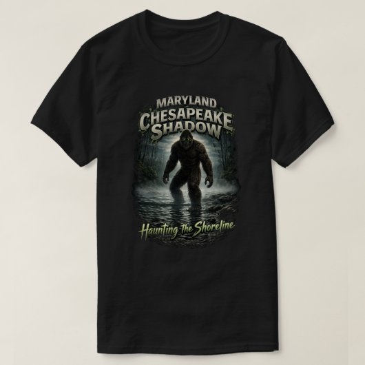 Grotevoet Sasquatch T-shirt (Design voorkant)