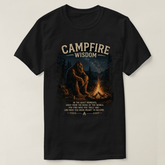 Grotevoet Sasquatch T-shirt (Design voorkant)