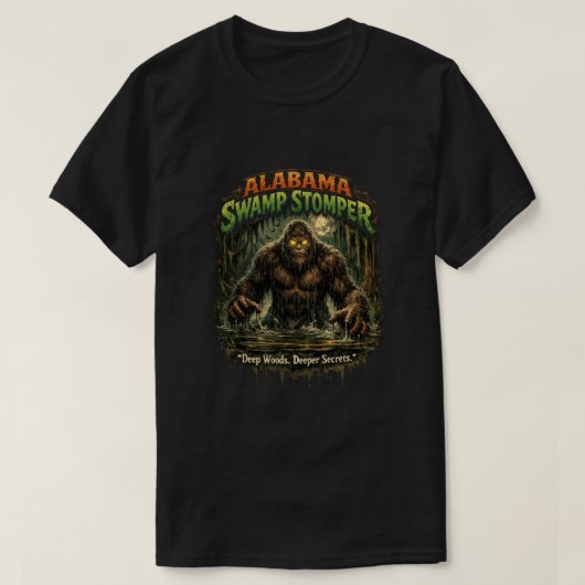 Grotevoet Sasquatch T-shirt (Design voorkant)
