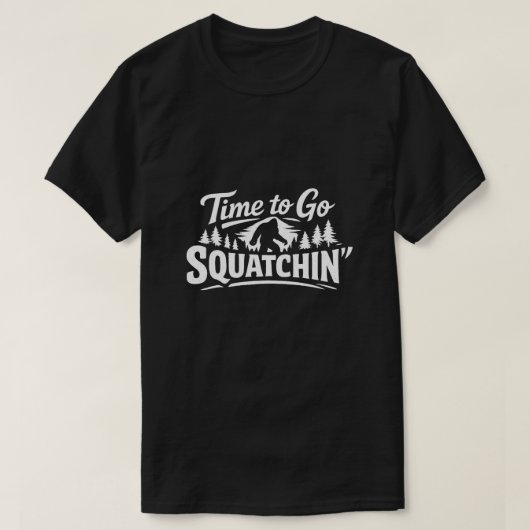 Grotevoet Sasquatch T-shirt (Design voorkant)