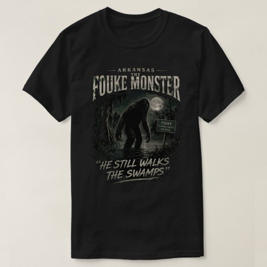 Grotevoet Sasquatch T-shirt (Design voorkant)