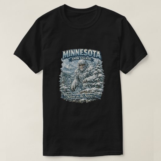 Grotevoet Sasquatch T-shirt (Design voorkant)