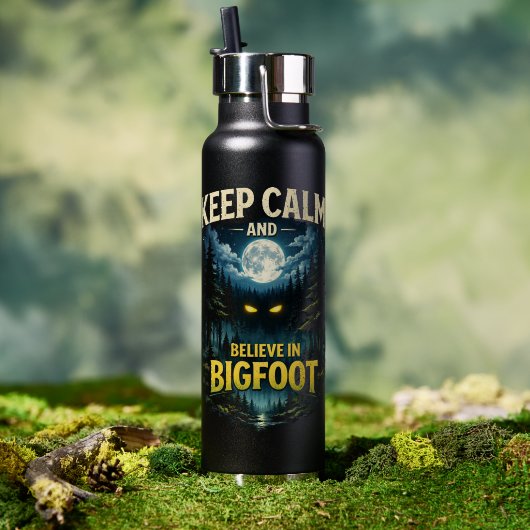 Grotevoet Sasquatch Waterfles (Buiten (Gedraaid) )