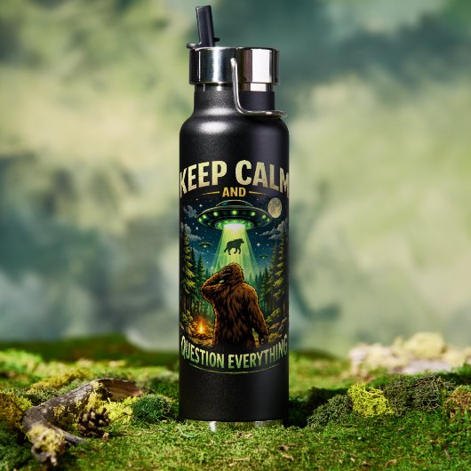 Grotevoet Sasquatch Waterfles (Buiten (Gedraaid) )