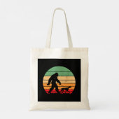 Grotevoet Wandelende Duitse Korthaar Pointer Hond  Tote Bag (Achterkant)