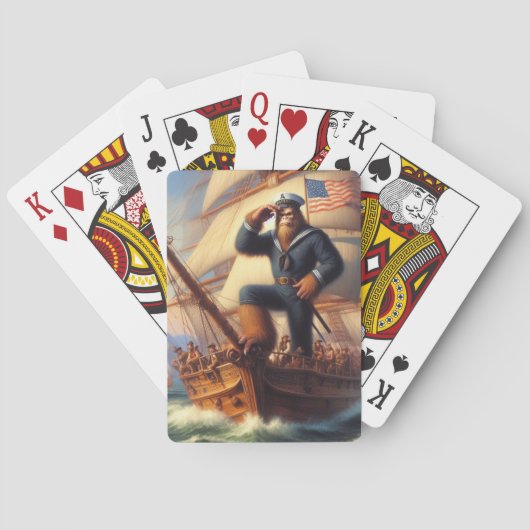 Grotevoet Zeiler Pokerkaarten (Achterkant)