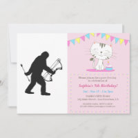 Grotevoetboogschutter silhouet