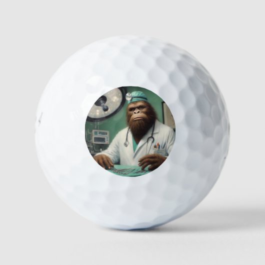 Grotevoetchirurg Golfballen (Voorkant)