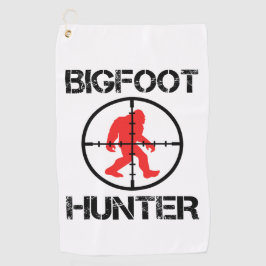 Grotevoetjager Funny Bigfoot-liefhebber Golfhanddoek