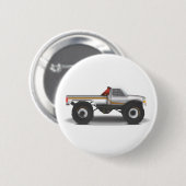 GroteVrachtwagen Ronde Button 5,7 Cm (Voorkant /achterkant)