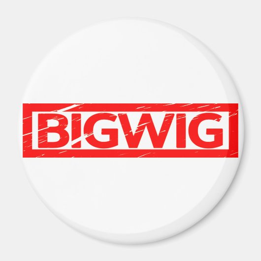 Grotewiggel Stempel Magneet (Voorkant)