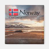 Grotfjorden Noorwegen Magneet (Voorkant)