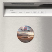 Grotfjorden Noorwegen Souvenir Magneet (Insitu (Vaatwasser))