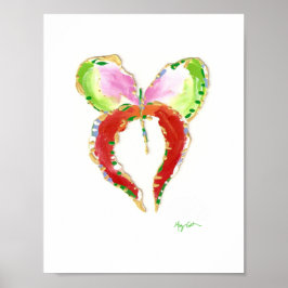 Groth Vlinderprint Poster