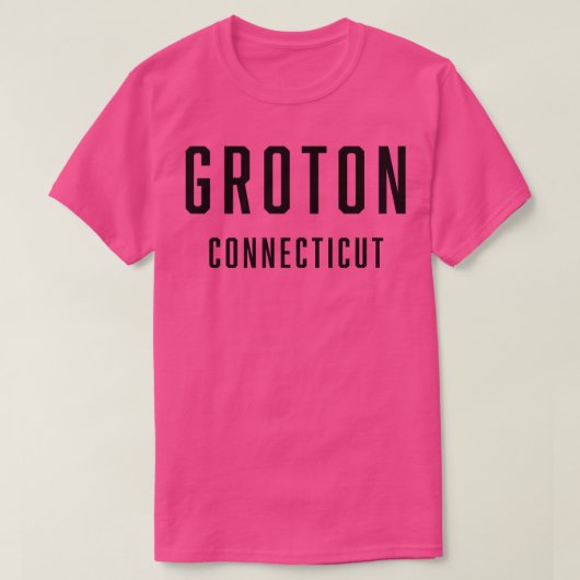 Groton Connecticut TS-shirt T-shirt (Design voorkant)