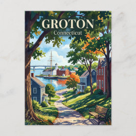 Groton, Connecticut, VS VS Briefkaart