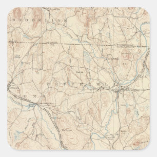 Groton, Massachusetts Vierkante Sticker