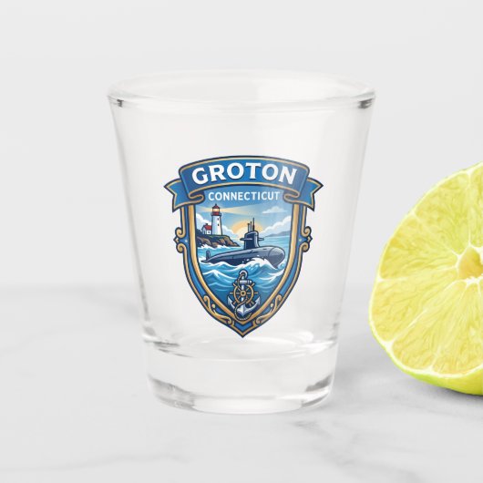 Groton USA Shot Glas (Voorkant)