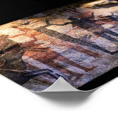Grotschildering Rock Art Poster (Hoek)