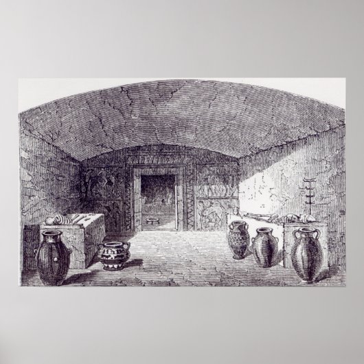 Grotta Campana ten tijde van de ontdekking Poster (Voorkant)