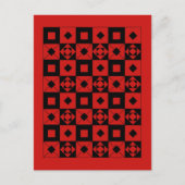 Grotte Celoni - rood Briefkaart (Voorkant)