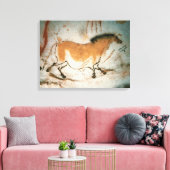 Grottekeningen Lascaux Frans Prehistorisch Canvas Afdruk (Insitu (Woonkamer))