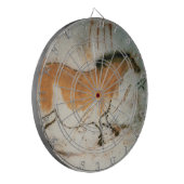 Grottekeningen Lascaux Frans Prehistorisch Dartbord (Voorkant Links)