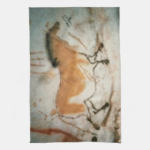 Grottekeningen Lascaux Frans Prehistorisch Theedoek (Verticaal)
