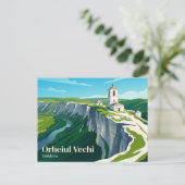 Grotten klooster Moldavië Briefkaart (Staand voorkant)