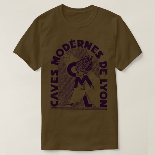 Grotten Modernes de Lyon T-shirt (Design voorkant)