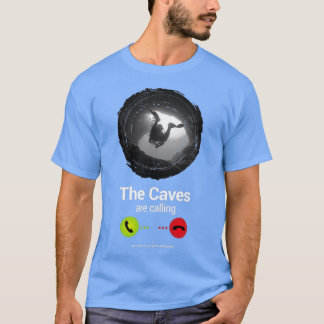 Grotten noemen het grottenduik in de oceaan die he t-shirt