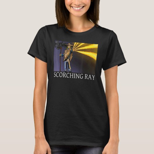 Grotten & Wezens Scorching Ray T-shirt (Voorkant)